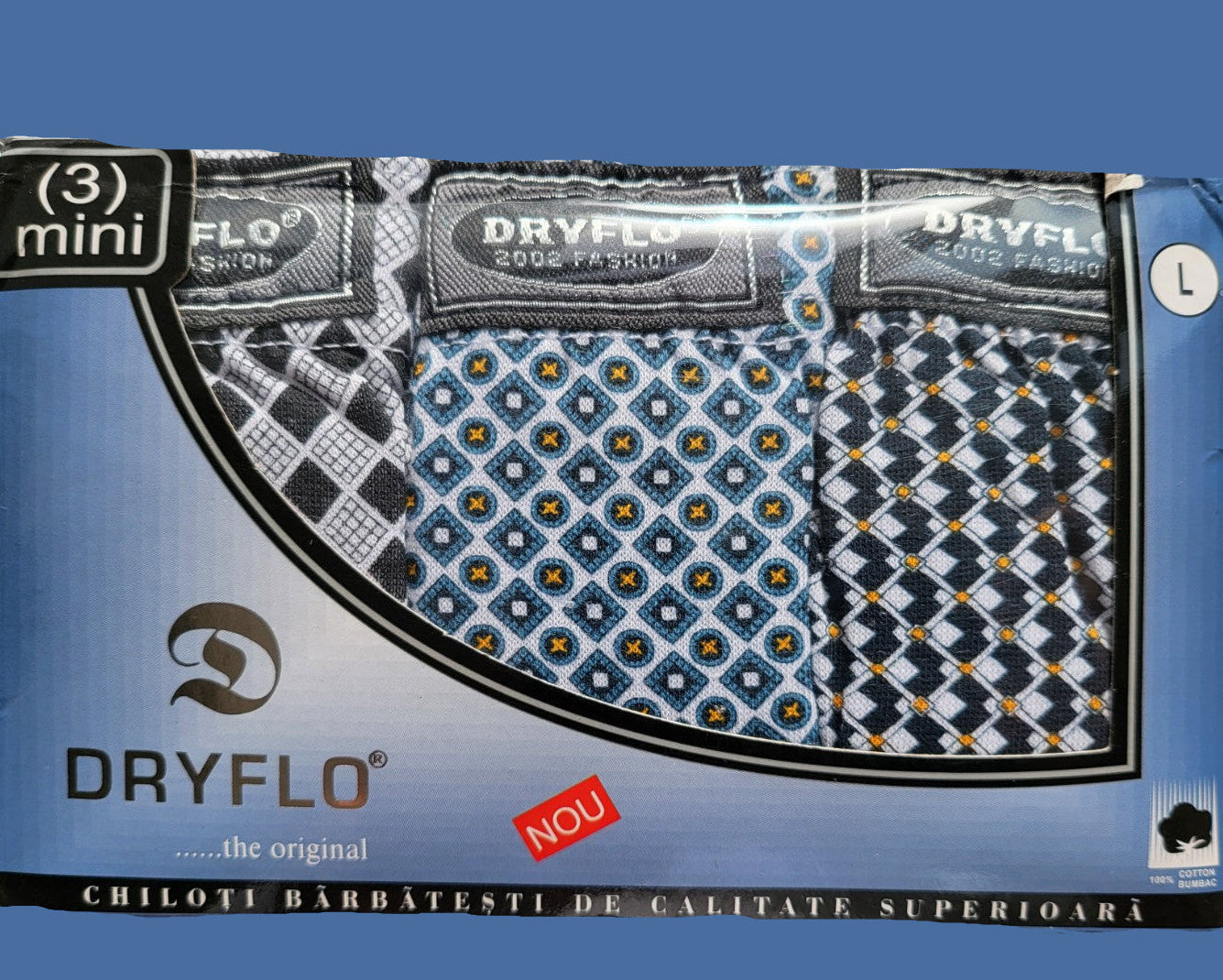 Set Chiloți Bărbătești 3 bucăți DRYFLO