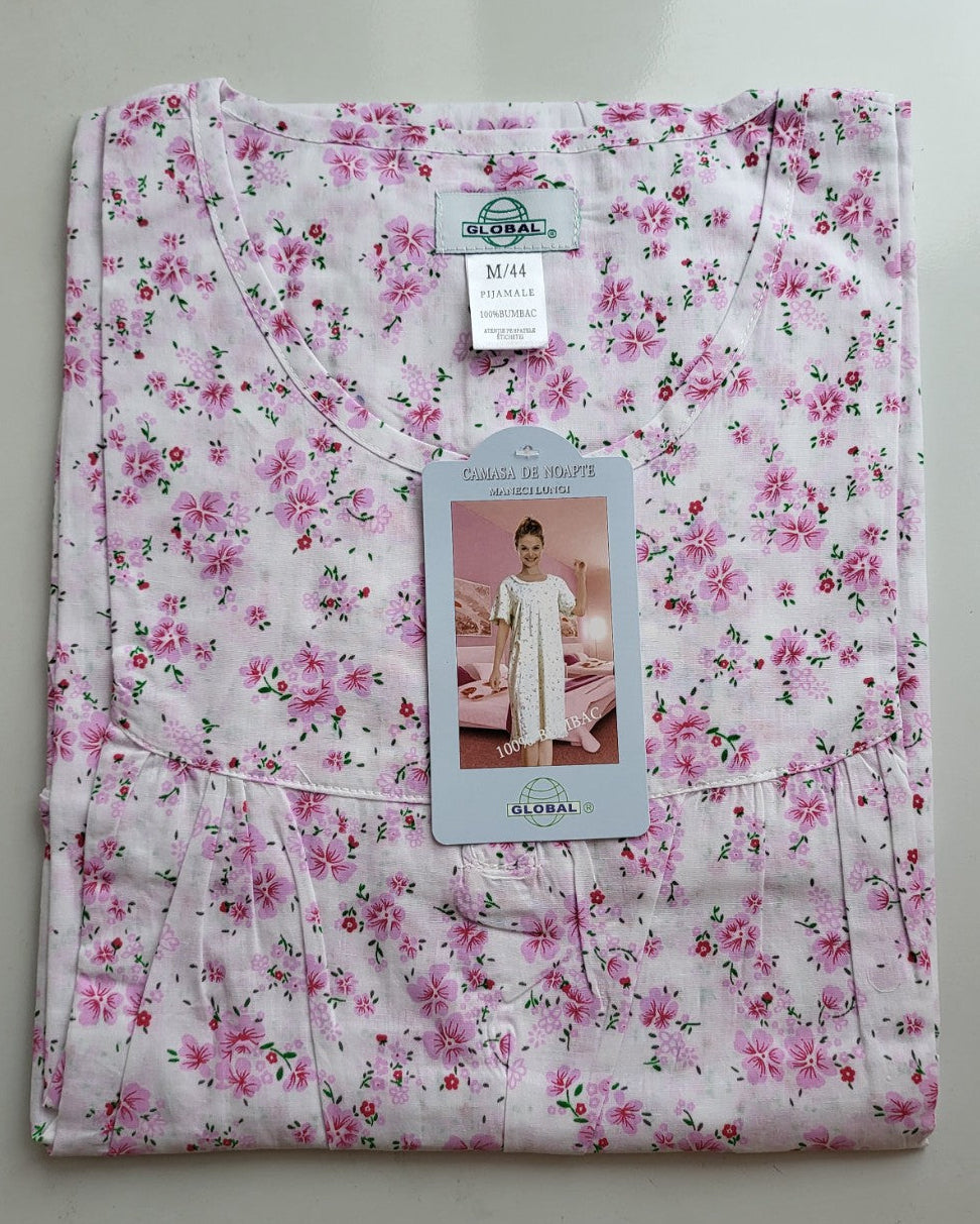 Cămașă de noapte pentru femei cu mânecă scurtă - Global